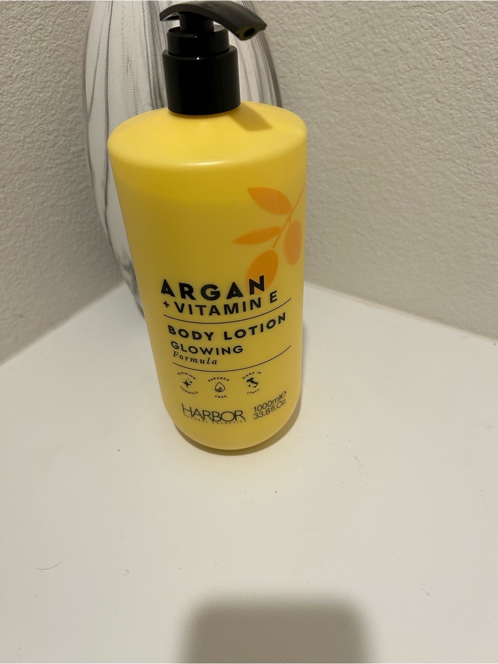Arbor Argan + Vitamin E Body Lotion — Yellow